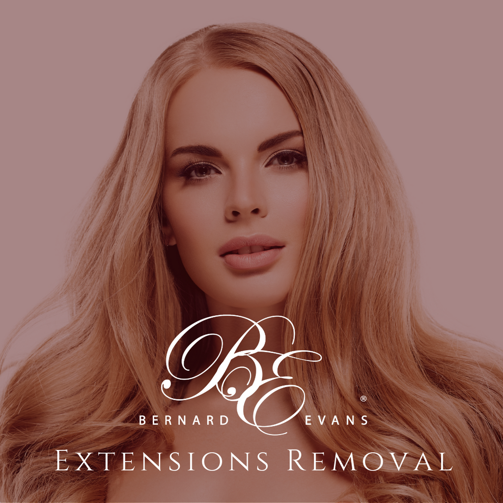 Bernard Evans Celebrity EXTENSIONS REMOVAL - Unit Removal (Services starting from $25). Price shown below is deposit to confirm appointment